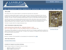 Tablet Screenshot of langleybizpark.org